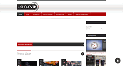 Desktop Screenshot of lensvid.com